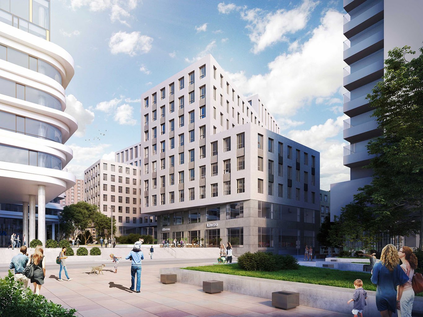The Corvin Technology Park is in Structural Phase