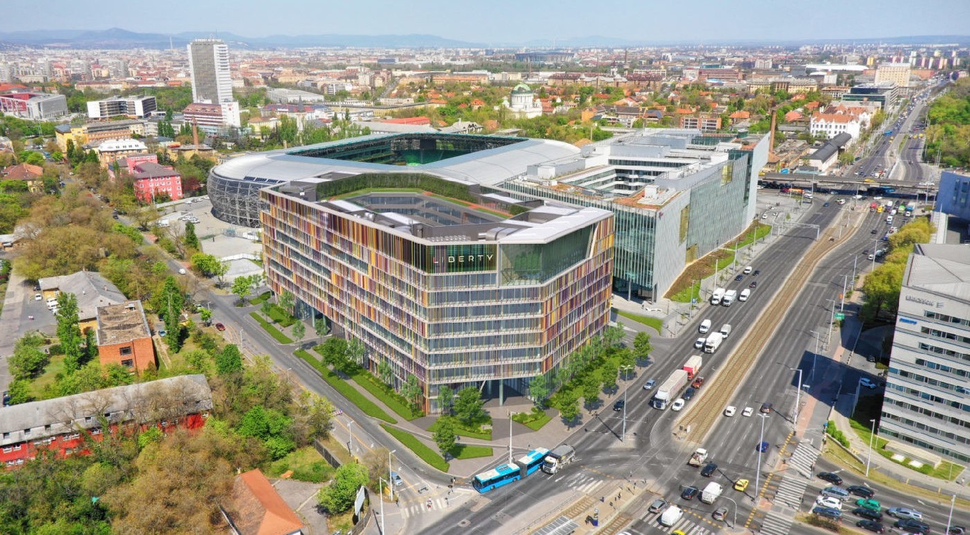 Construction of the Liberty Office Building has Begun