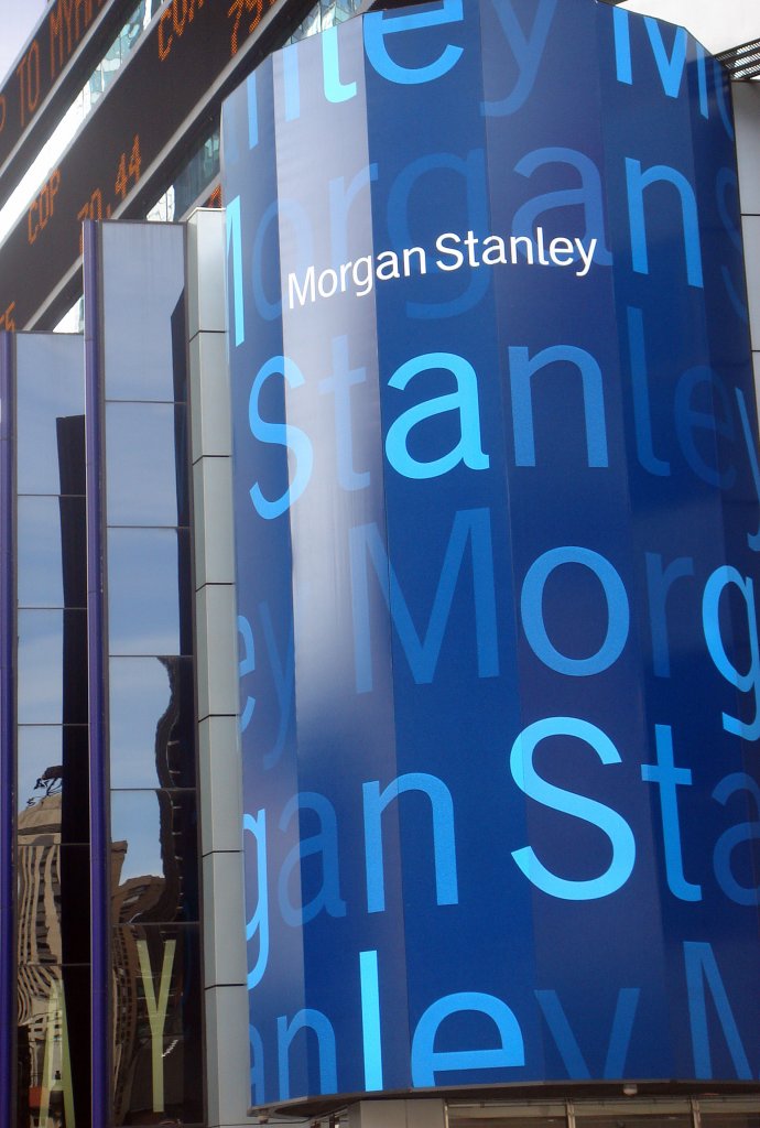 Morgan Stanley has a wonderful new office at the shores of the Danube