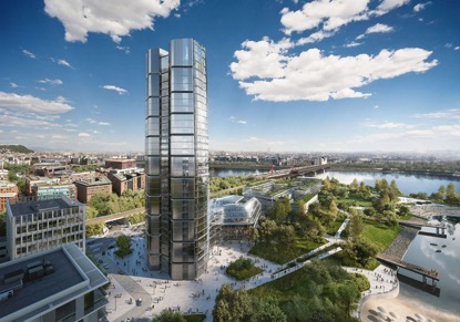World famous company plans MOL's new skyscraper on Kopaszi dam